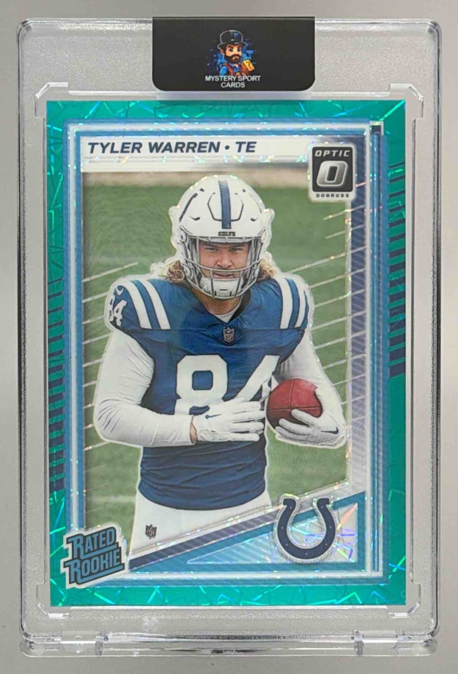Card image for 2025 Panini Donruss Optic Tyler Warren Rated Rookie #234 Colts