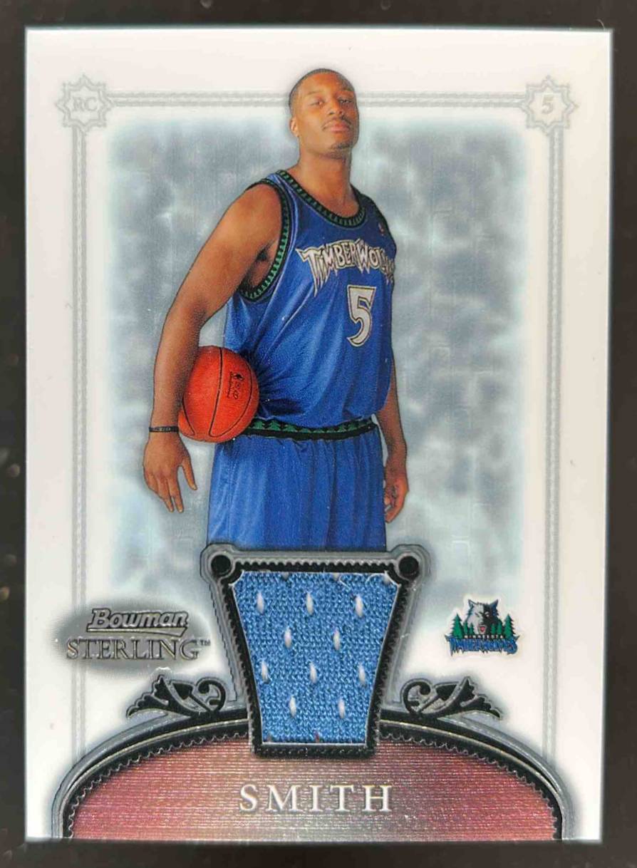 Card image for 2006-07 BOWMAN STERLING CRAIG SMITH #63 MEM RC ROOKIE MINNESOTA TIMBERWOLVES