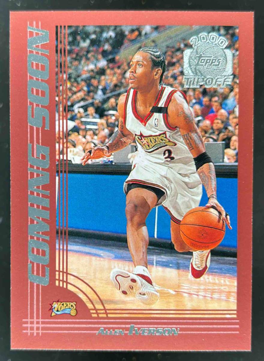 Card image for 2000-01 TOPPS TIPOFF ALLEN IVERSON #152 PHILADELPHIA 76ERS