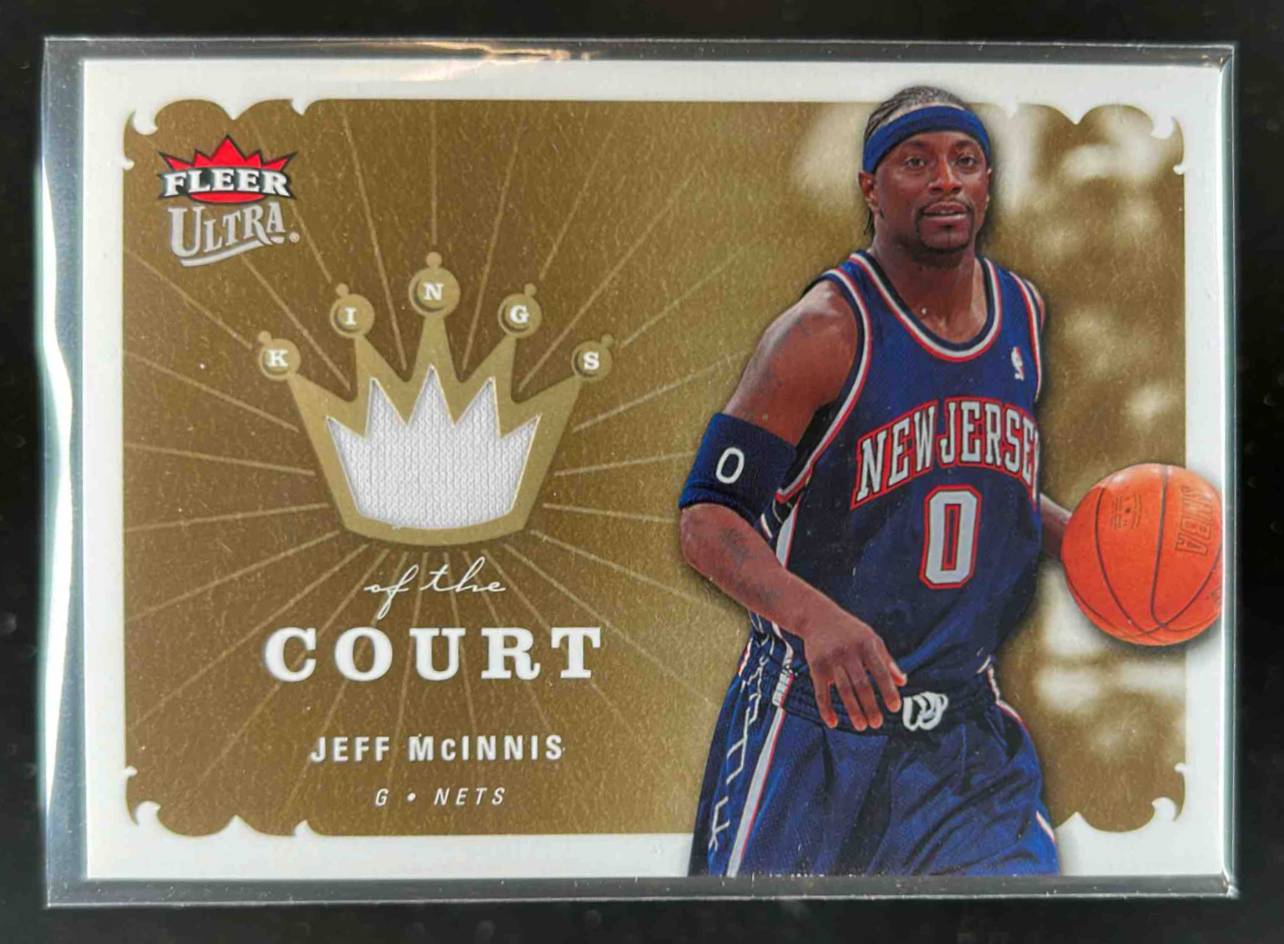 Card image for 2006-07 FLEER ULTRA JEFF MCINNIS KINGS OF THE COURT #KK-JM MEM