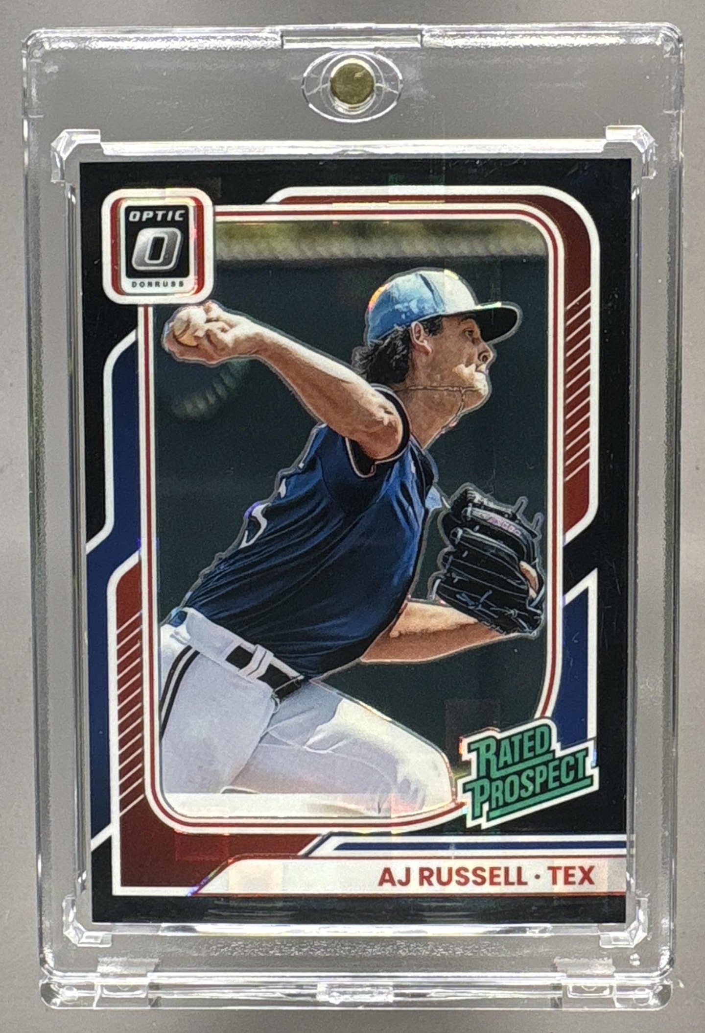 2026 PANINI DONRUSS AJ RUSSELL #106 RATED PROSPECTS OPTIC PROSPECT RANGERS