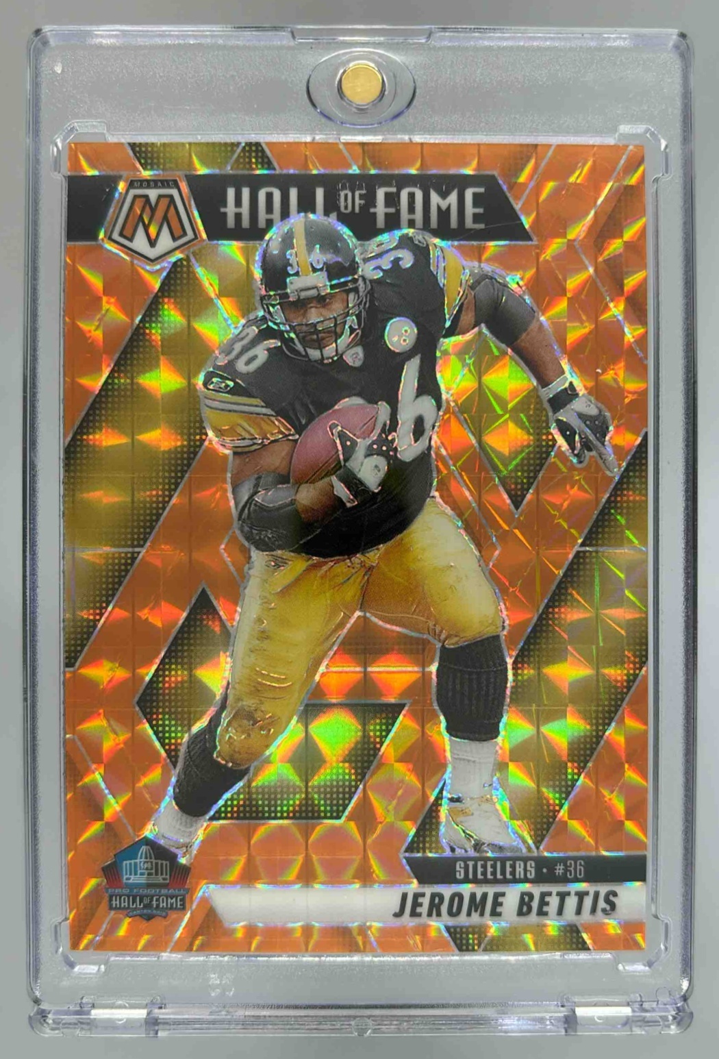 Card image for 2025 Panini Football Prizm Jerome Bettis #235 Los Angeles Rams