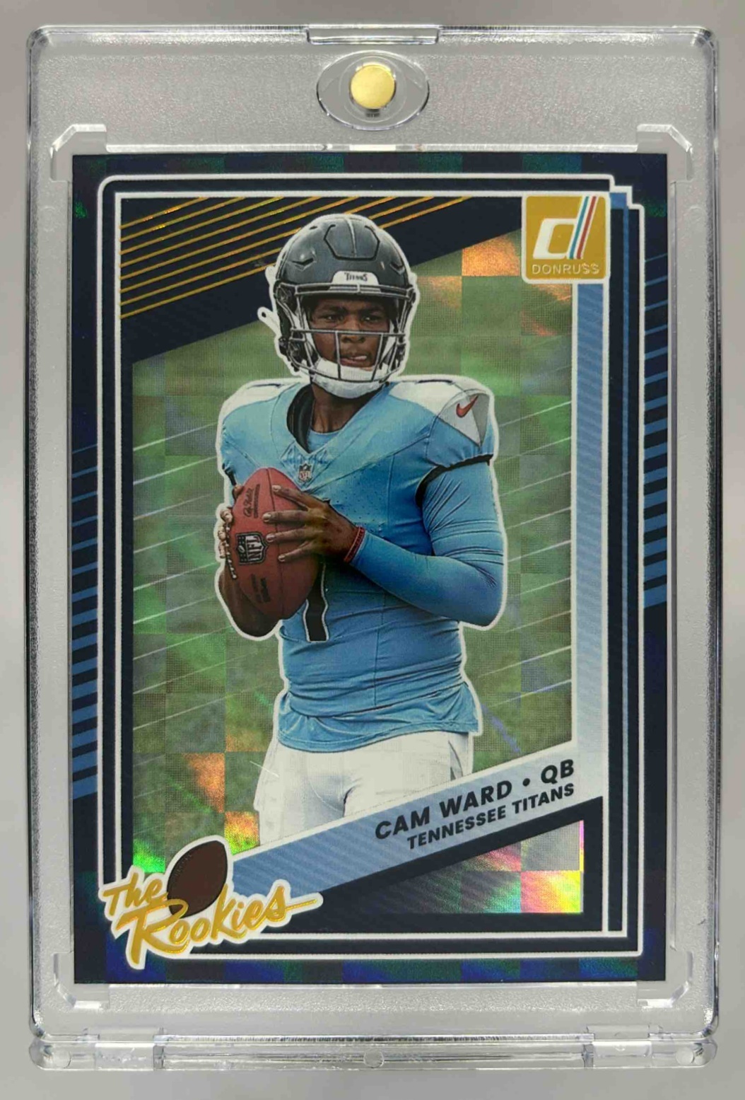 Card image for 2025 Panini Donruss Joe Burrow Downtown! Horizontal SP #1 Bengals