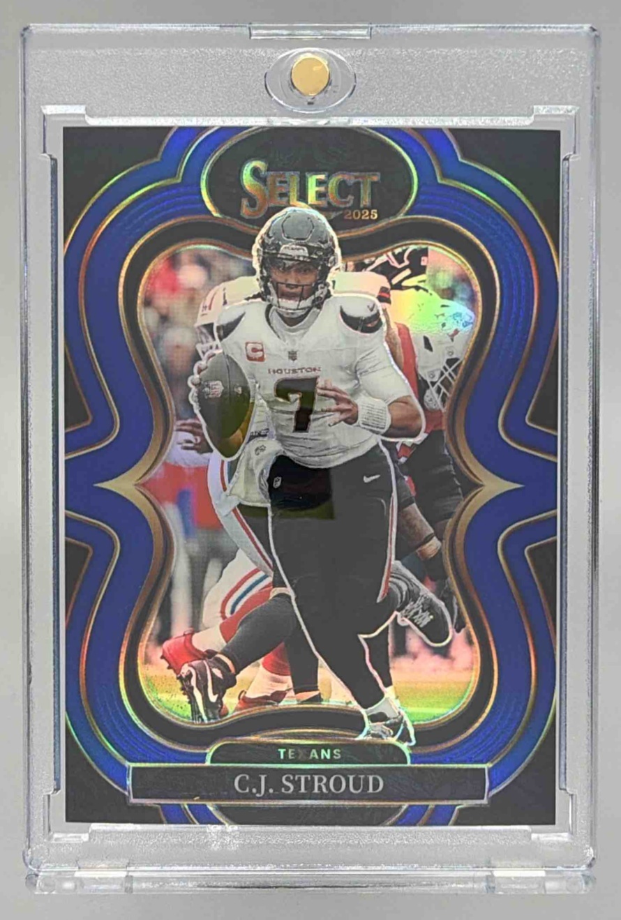 Card image for 2025 Panini Football Select C.J. Stroud Suite Level #334 Houston Texans