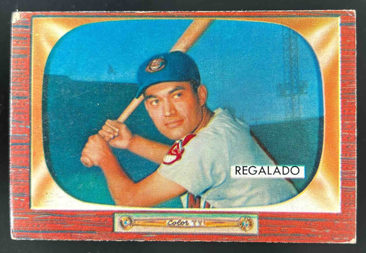 Card image for 1955 BOWMAN BASEBALL RUDY REGALADO #142 RC