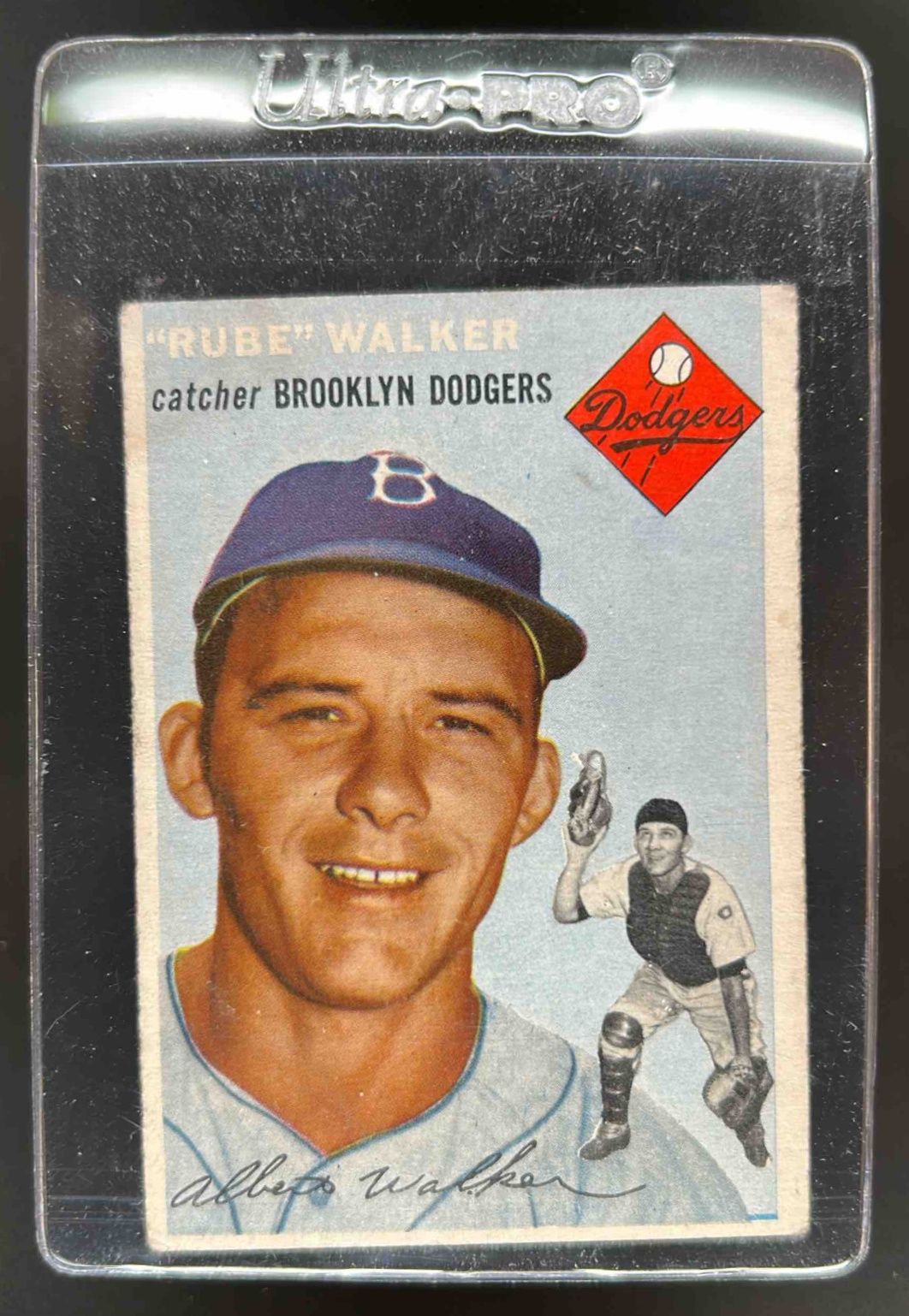 Card image for 1954 TOPPS RUBE WALKER #153