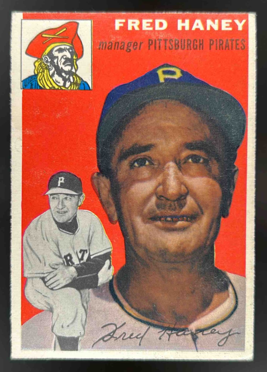 Card image for 1954 TOPPS BASEBALL FRED HANEY #75 PITTSBURGH PIRATES