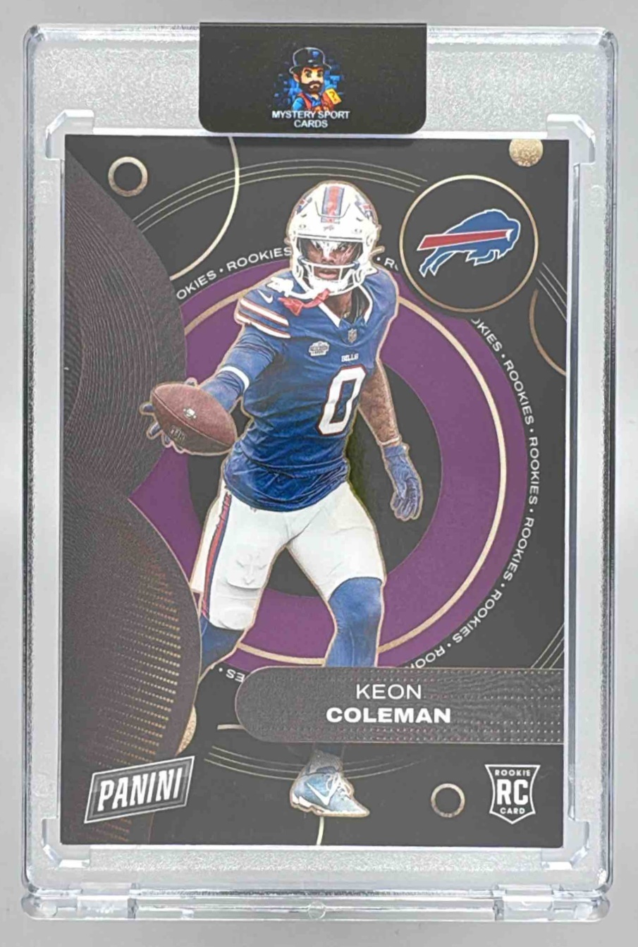 Card image for 2024 Panini Football Player of the Day Keon Coleman Rookies #RC7 Buffalo Bills