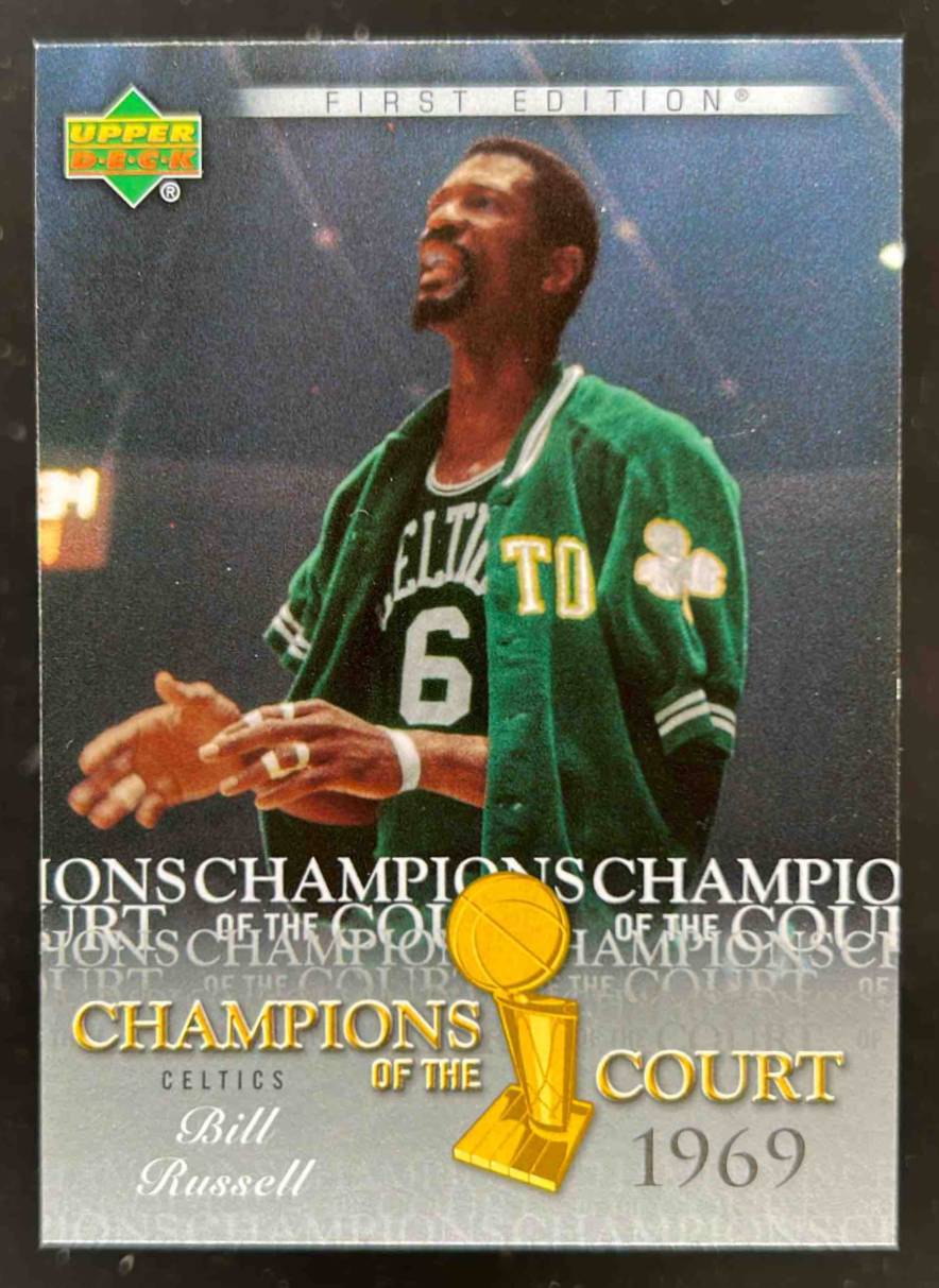 Card image for 2007-08 Upper Deck First Edition Bill Russell Champions of the Court #CC-BR