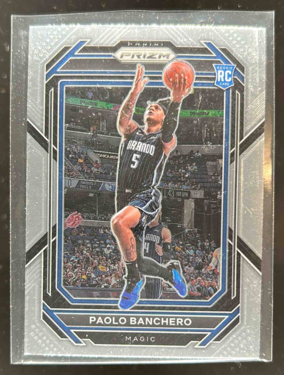 Card image for 2022-23 PANINI PRIZM PAOLO BANCHERO #249 RC ROOKIE ORLANDO MAGIC