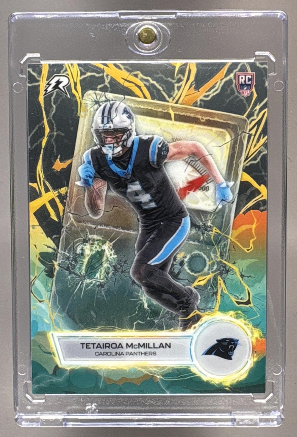 2025 TOPPS RESURGENCE TETAIROA MCMILLAN #VT-12 VOLTAIC RC PANTHERS