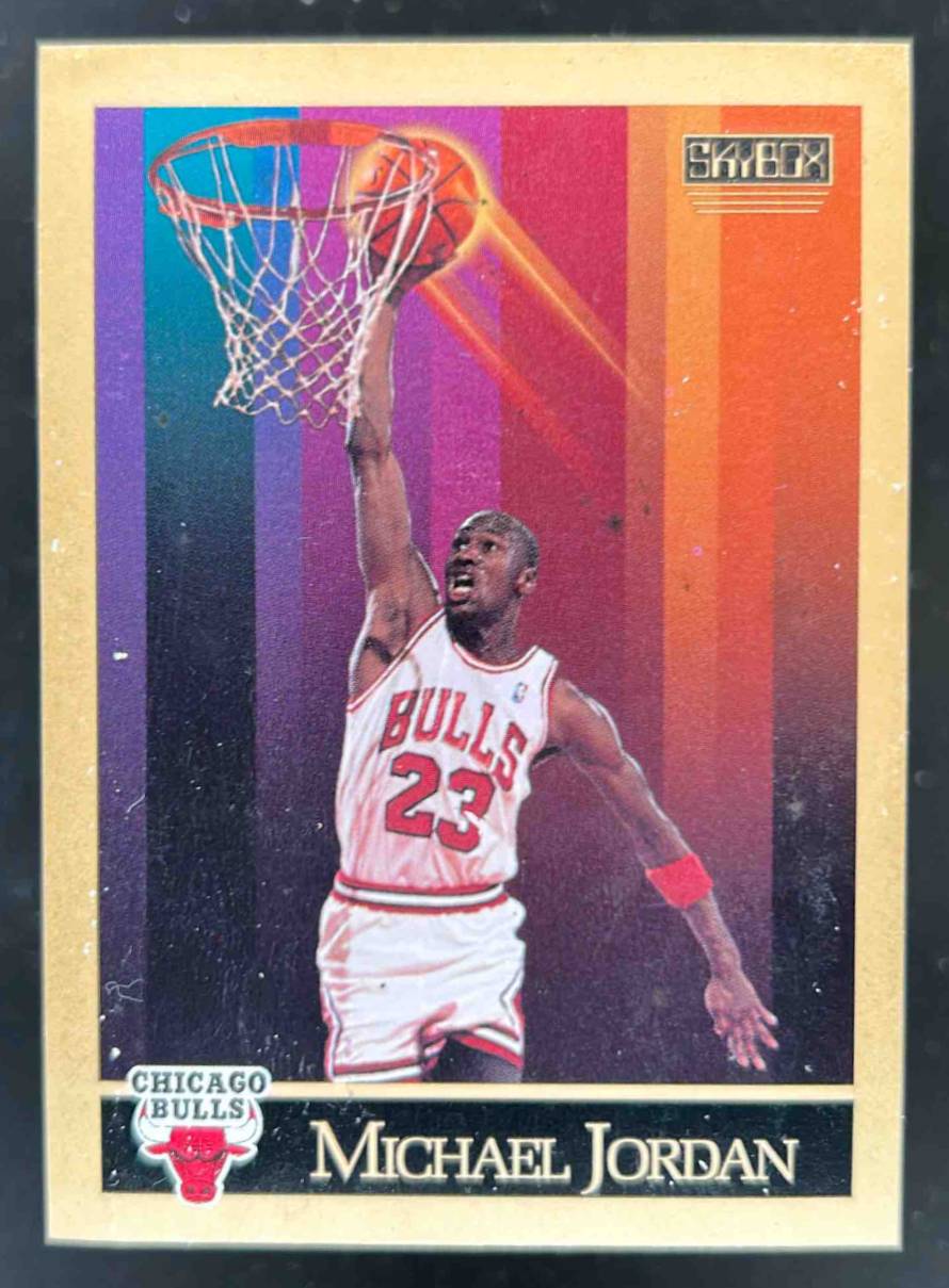 Card image for 1990-91 SKYBOX MICHAEL JORDAN #41 CHICAGO BULLS