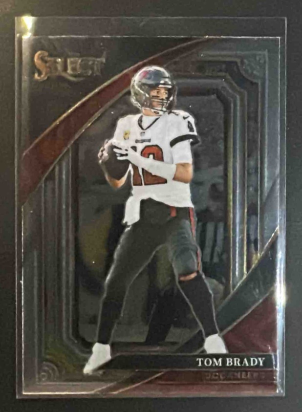Card image for 2022 Panini Select Tom Brady #363 Suite Buccaneers