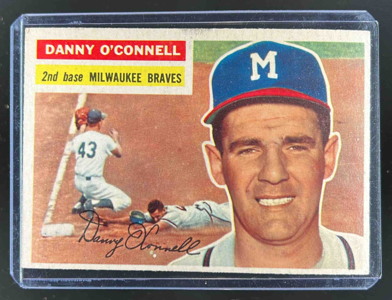 Card image for 1956 TOPPS BASEBALL DANNY O'CONNELL #272