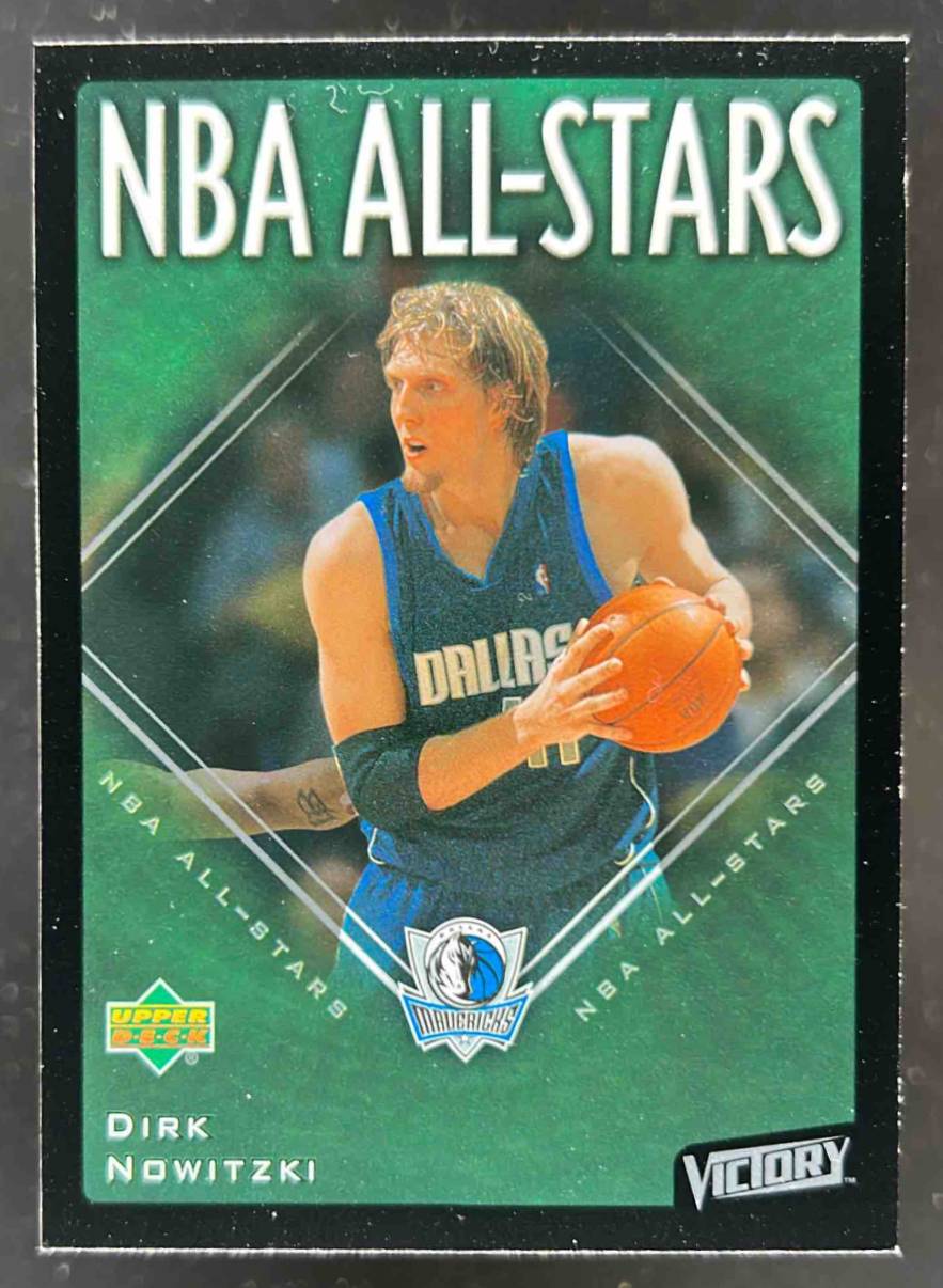 Card image for 2003-04 UPPER DECK VICTORY DIRK NOWITZKI #139 DALLAS MAVERICKS