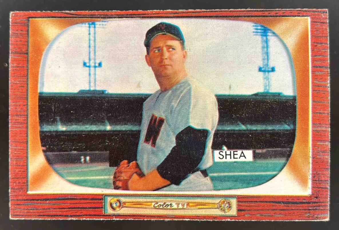 Card image for 1955 BOWMAN SPEC SHEA #207