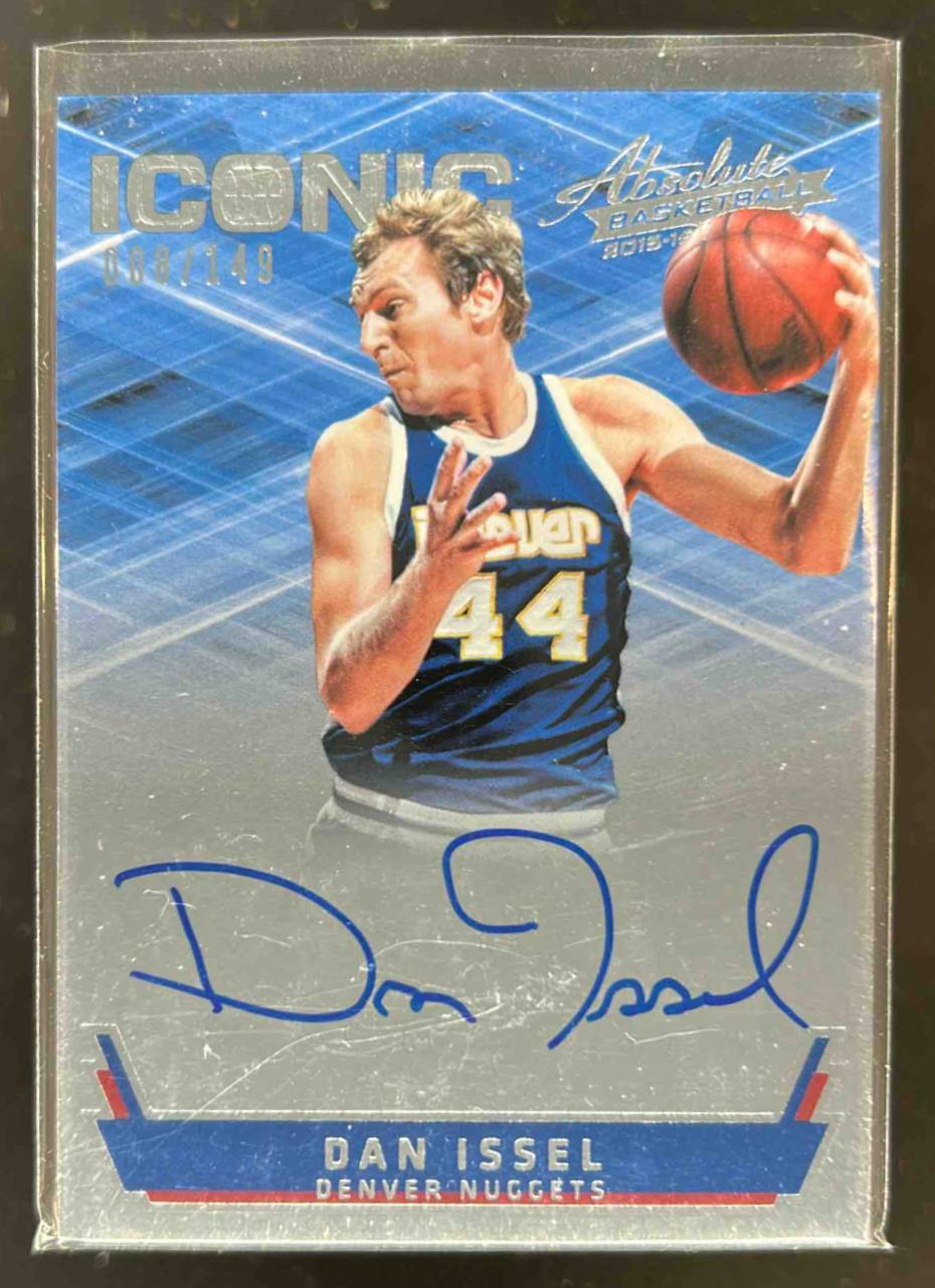 Card image for 2015-16 PANINI ABSOLUTE DAN ISSEL ICONIC AUTO /149 #IS-DI DENVER NUGGETS
