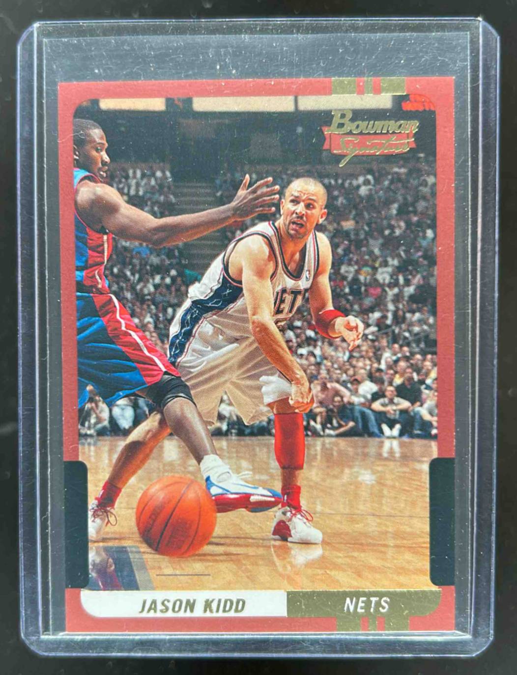 Card image for 2004-05 BOWMAN SIGNATURE JASON KIDD #55 169 /169 NEW JERSEY NETS