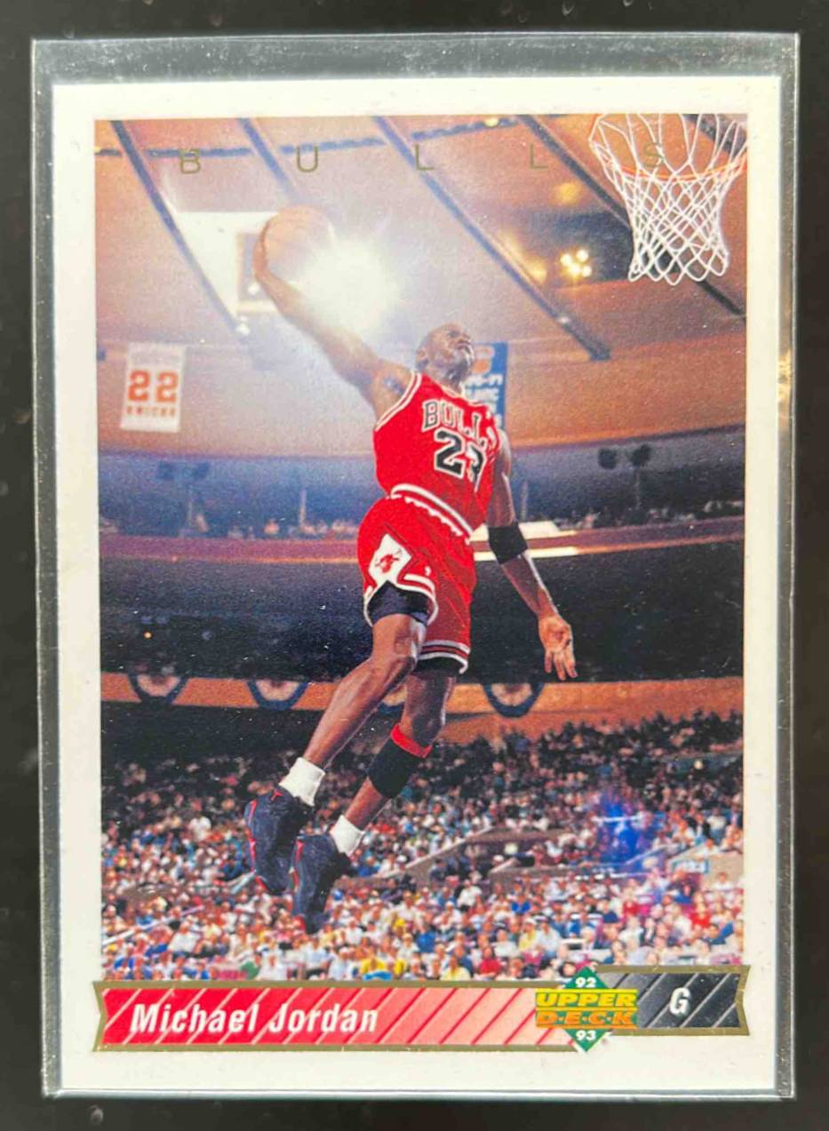 Card image for 1992-93 UPPER DECK MICHAEL JORDAN #23 CHICAGO BULLS