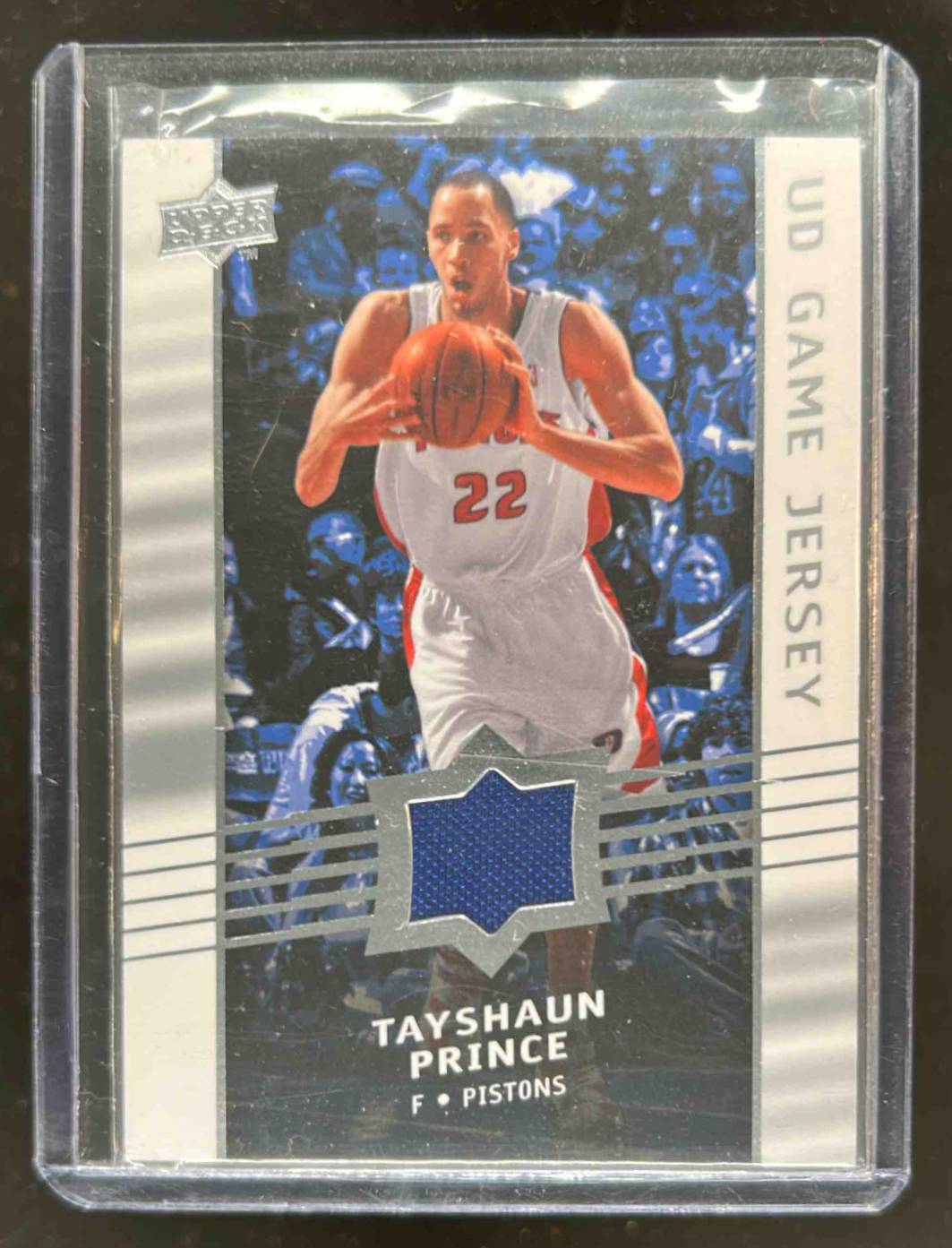 Card image for 2008-09 UPPER DECK TAYSHAUN PRINCE UD GAME JERSEYS #GA-TP DETROIT PISTONS