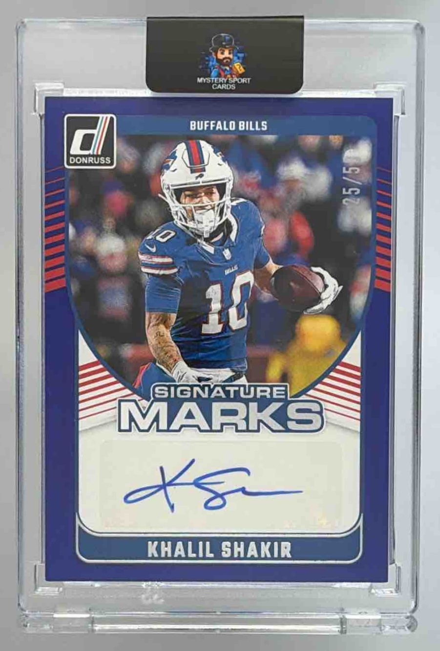 Card image for 2024 Panini Donruss Khalil Shakir Signature Marks #SMA-KSH Auto Bills