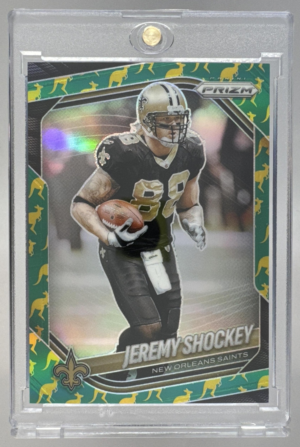 Card image for 2025 Panini Honors Jeremy Shockey Recollection Collection 2002 Rookies and Stars Rookie #1 Giants