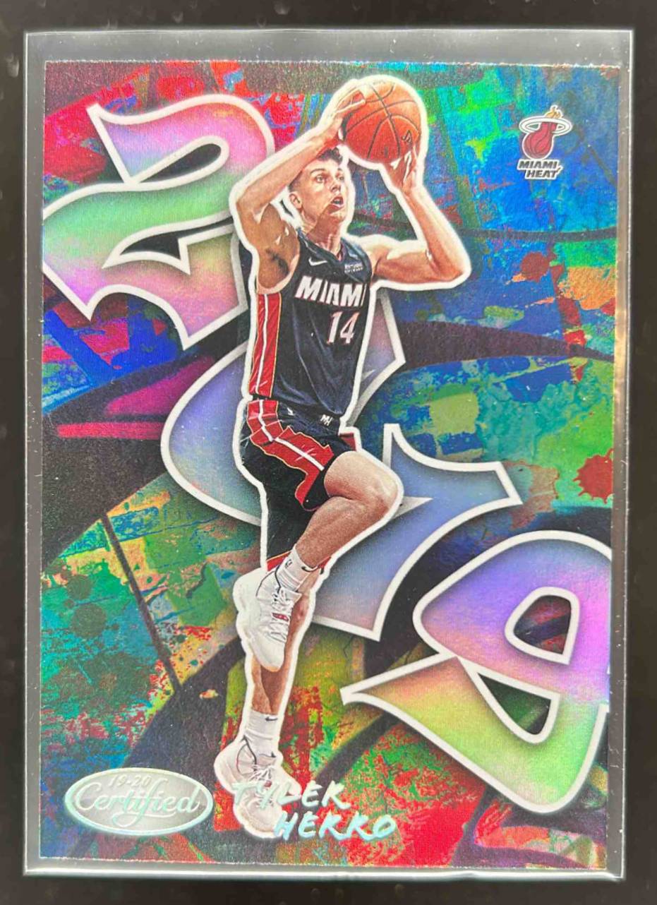 Card image for 2019-20 PANINI CERTIFIED TYLER HERRO 2019 #4 RC ROOKIE MIAMI HEAT