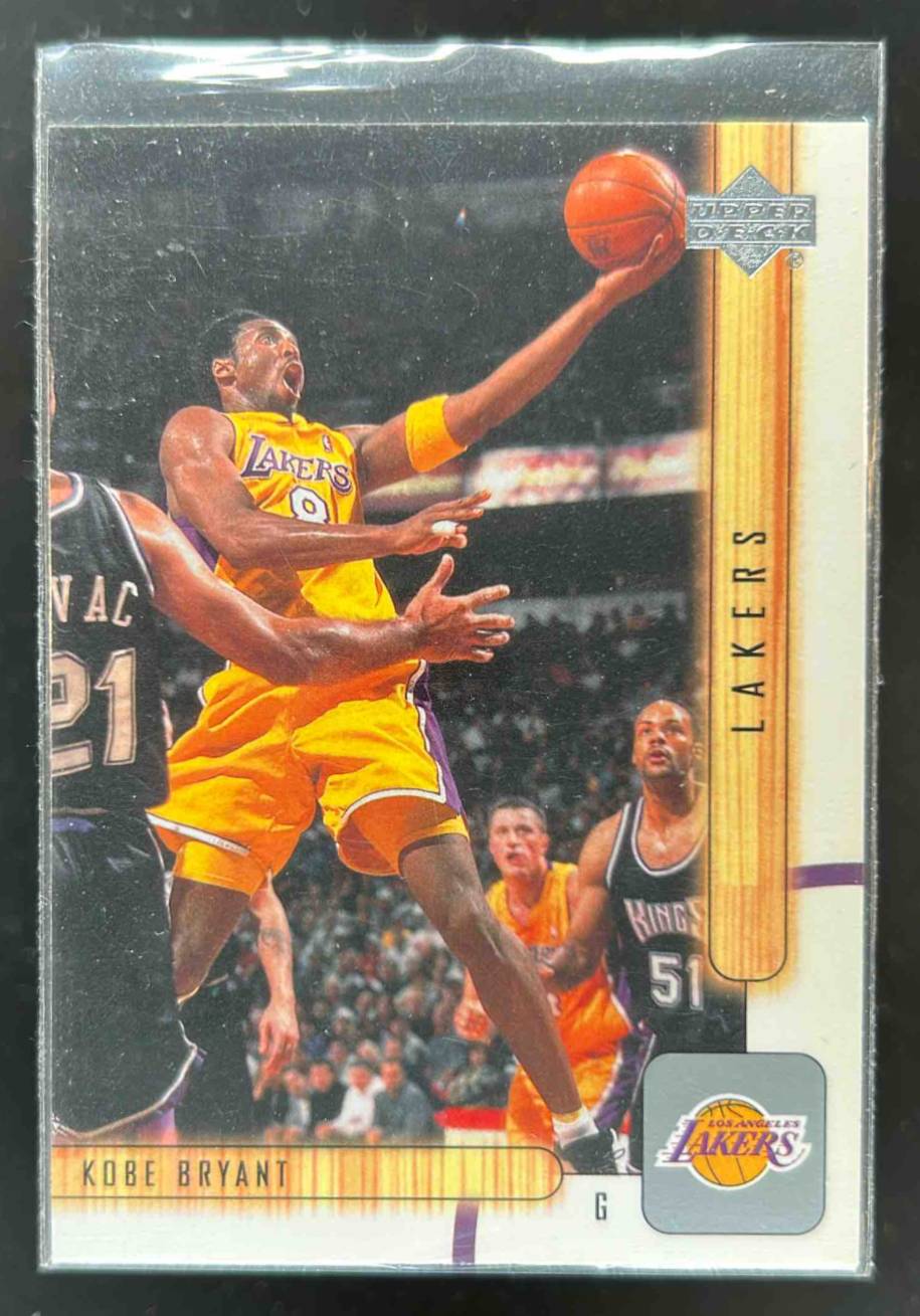 Card image for 2001-02 UPPER DECK KOBE BRYANT #74 LOS ANGELES LAKERS