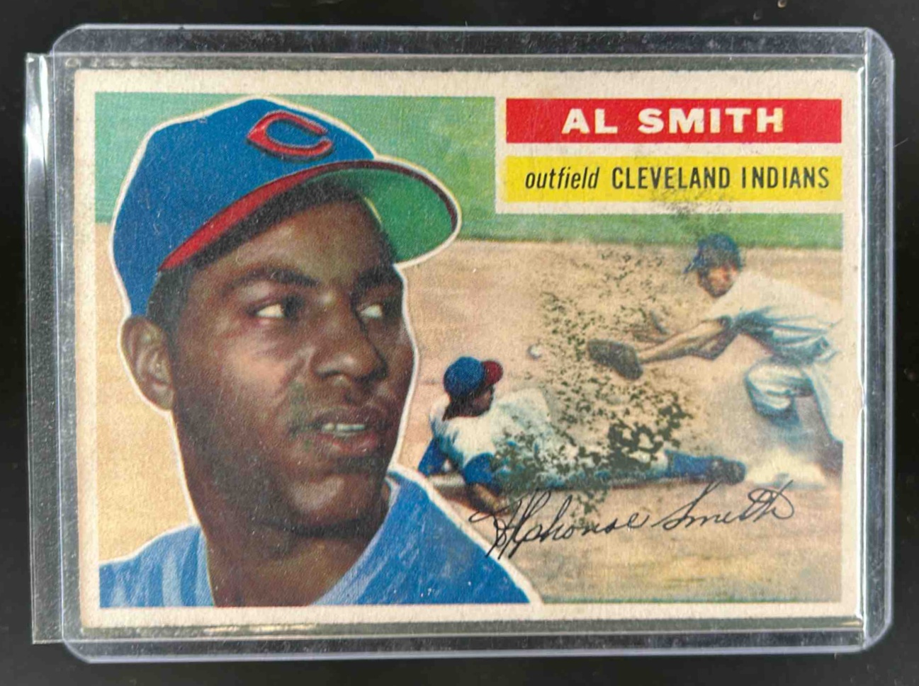 Card image for 1956 TOPPS BASEBALL AL SMITH #105B