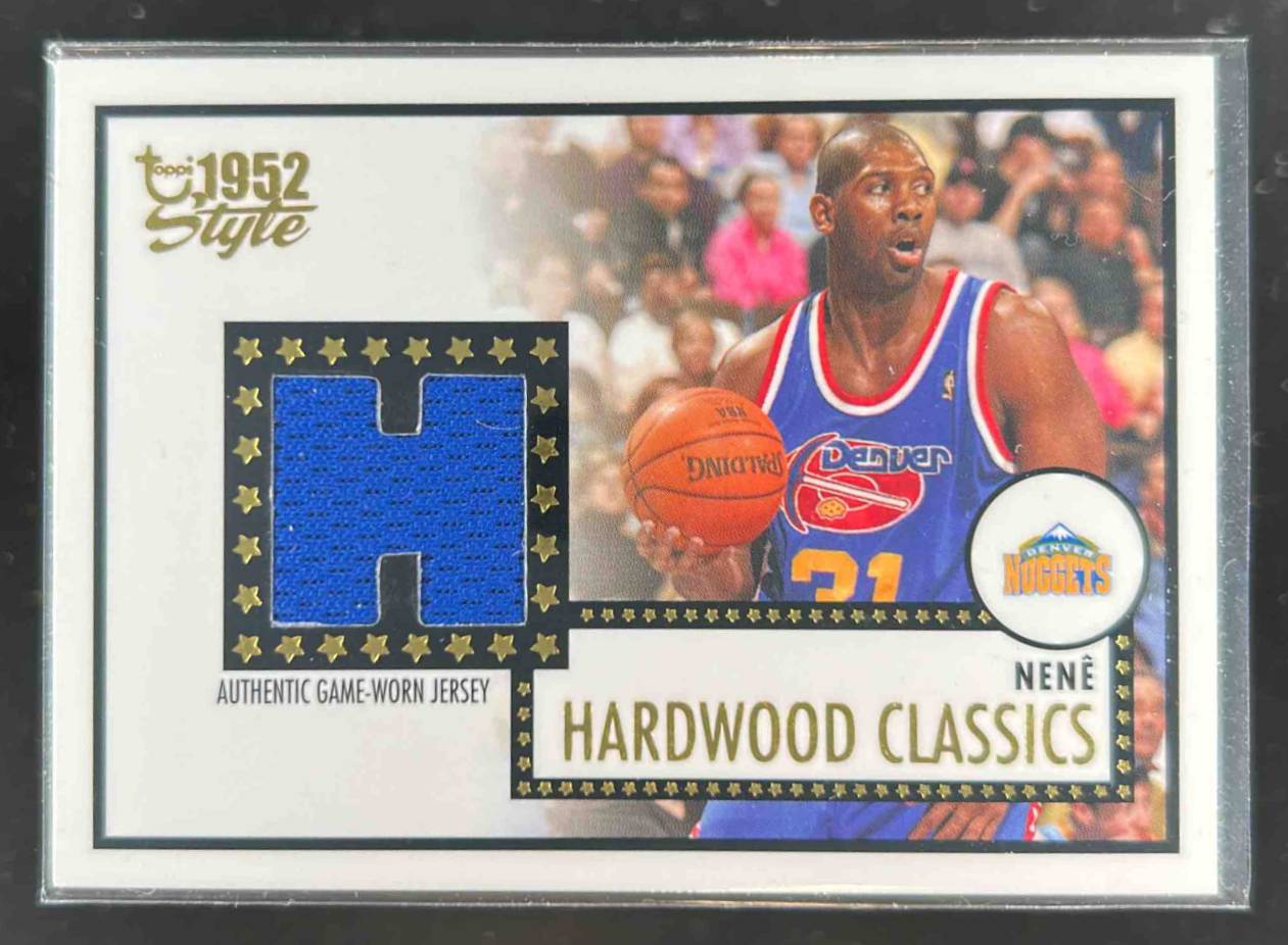 Card image for 2005-06 TOPPS 1952 STYLE NENE HARDWOOD CLASSICS #HCR-N DENVER NUGGETS