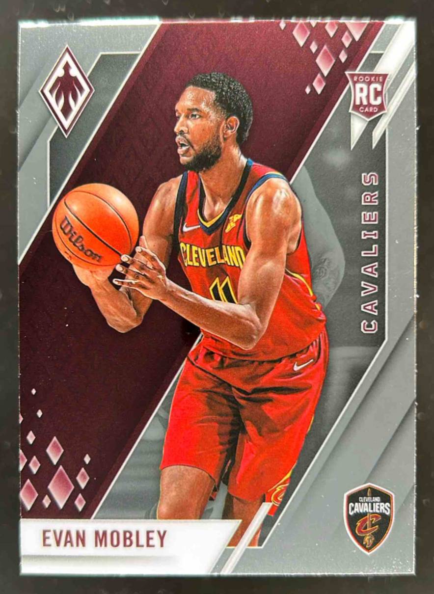Card image for 2021-22 PANINI CHRONICLES EVAN MOBLEY #671 PHOENIX RC ROOKIE CLEVELAND CAVALIERS