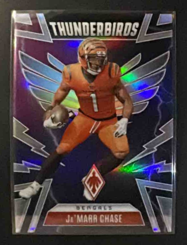 Card image for 2025 Panini Phoenix Ja'Marr Chase #11 Thunderbirds Bengals