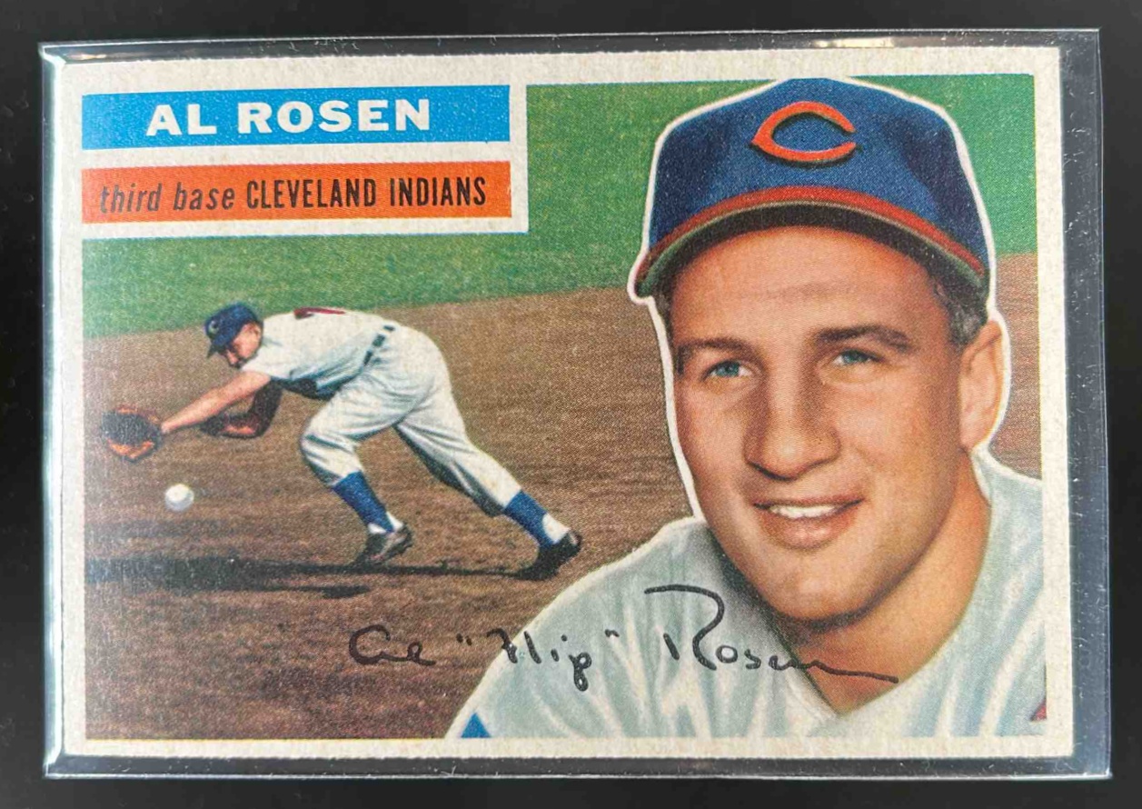 Card image for 1956 TOPPS AL ROSEN #35A
