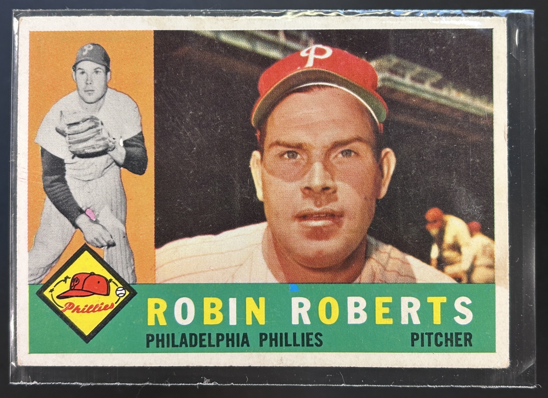 Card image for 1960 TOPPS ROBIN ROBERTS #264 PHILADELPHIA PHILLIES