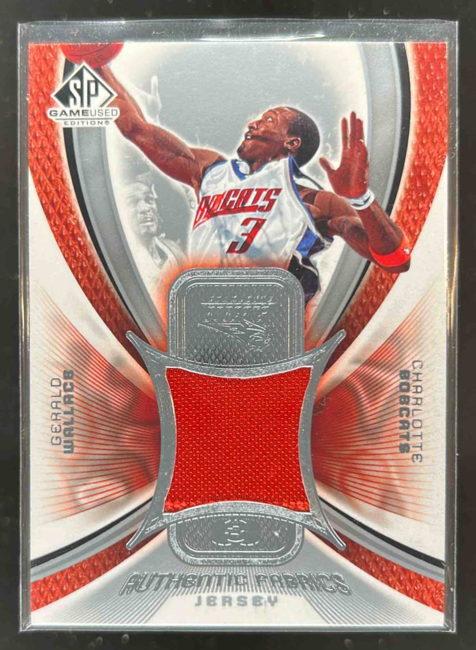 Card image for 2005-06 SP GAME USED GERALD WALLACE AUTHENTIC FABRICS #AF-GW