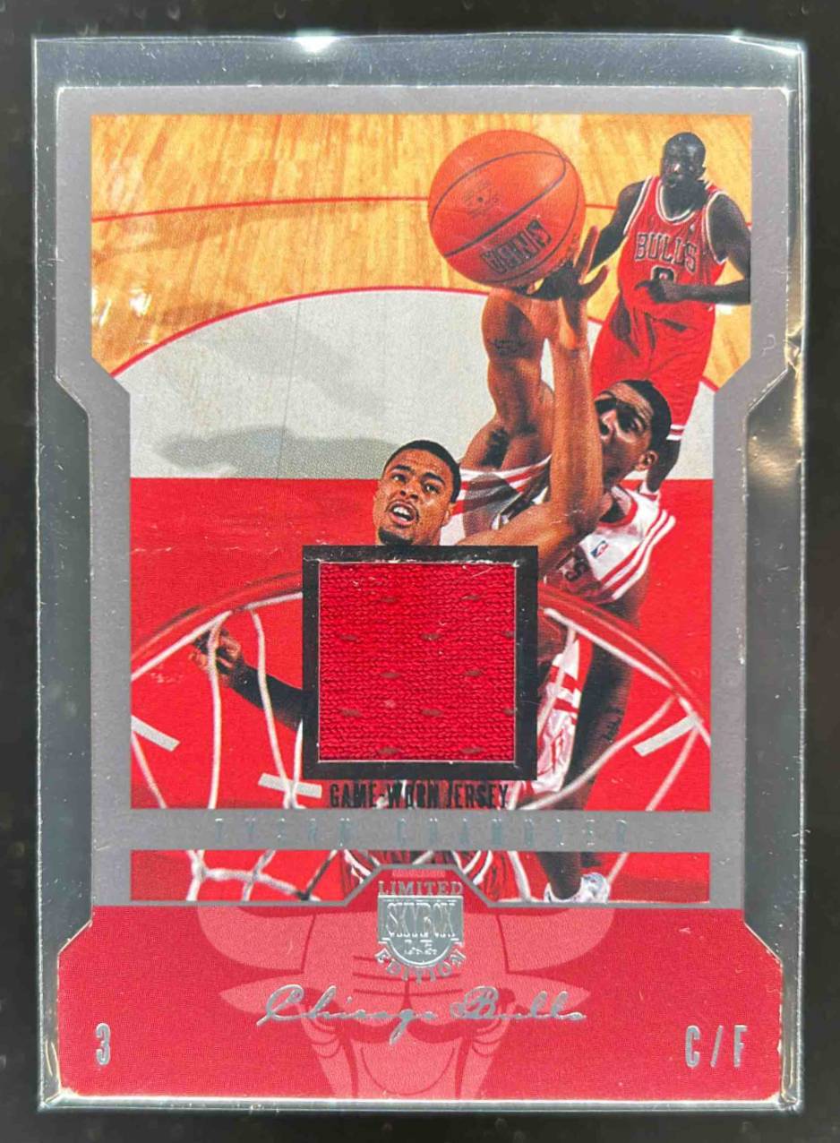 Card image for 2004-05 SKYBOX LE TYSON CHANDLER JERSEY PROOFS #50 CHICAGO BULLS