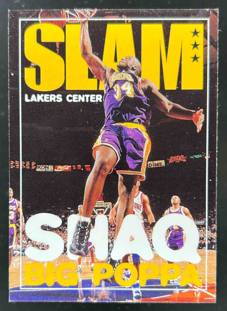 Card image for 1996-97 HOOPS SHAQUILLE O'NEAL #324 LOS ANGELES LAKERS