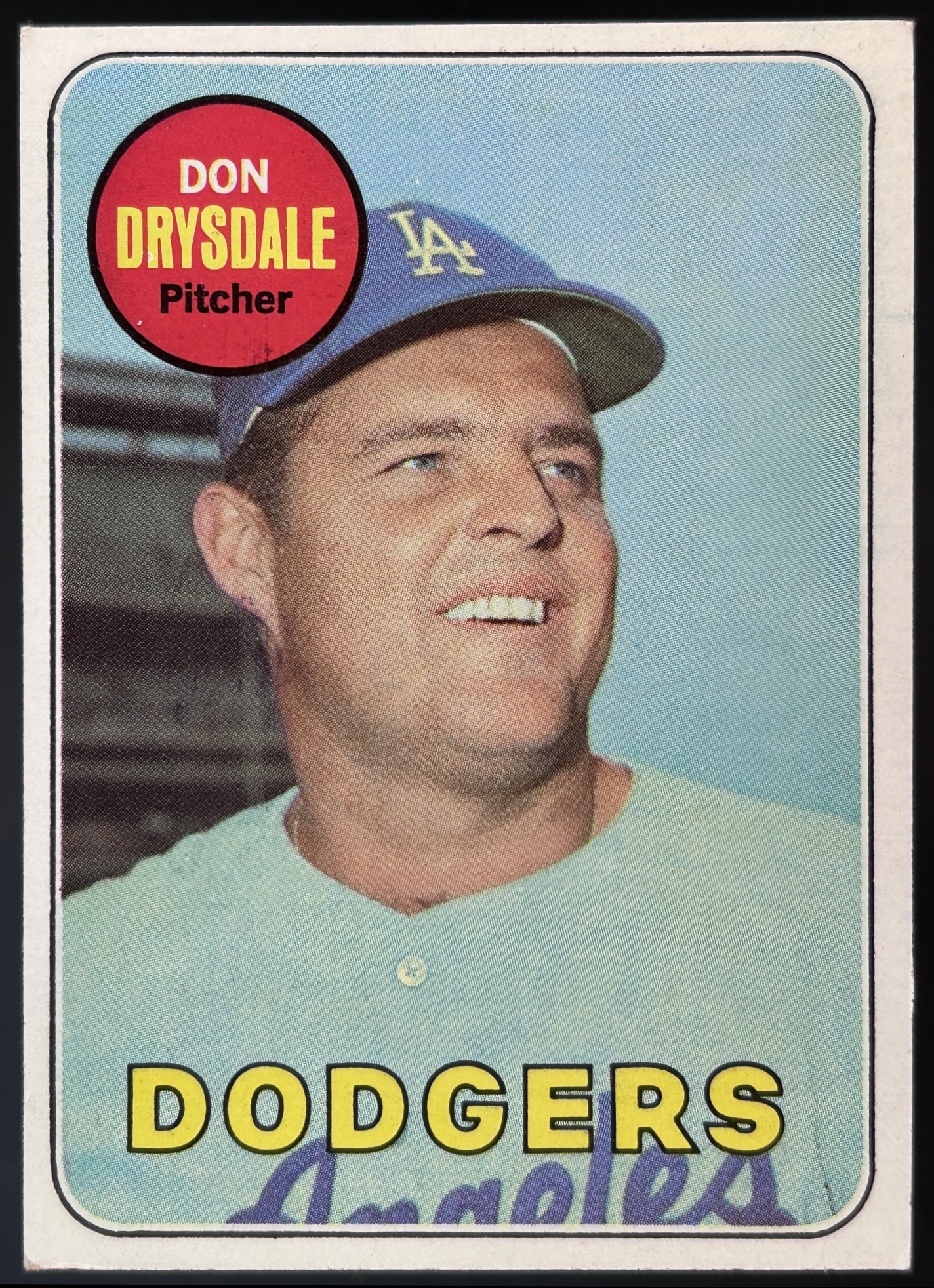 Card image for 1969 TOPPS DON DRYSDALE #400 LOS ANGELES DODGERS