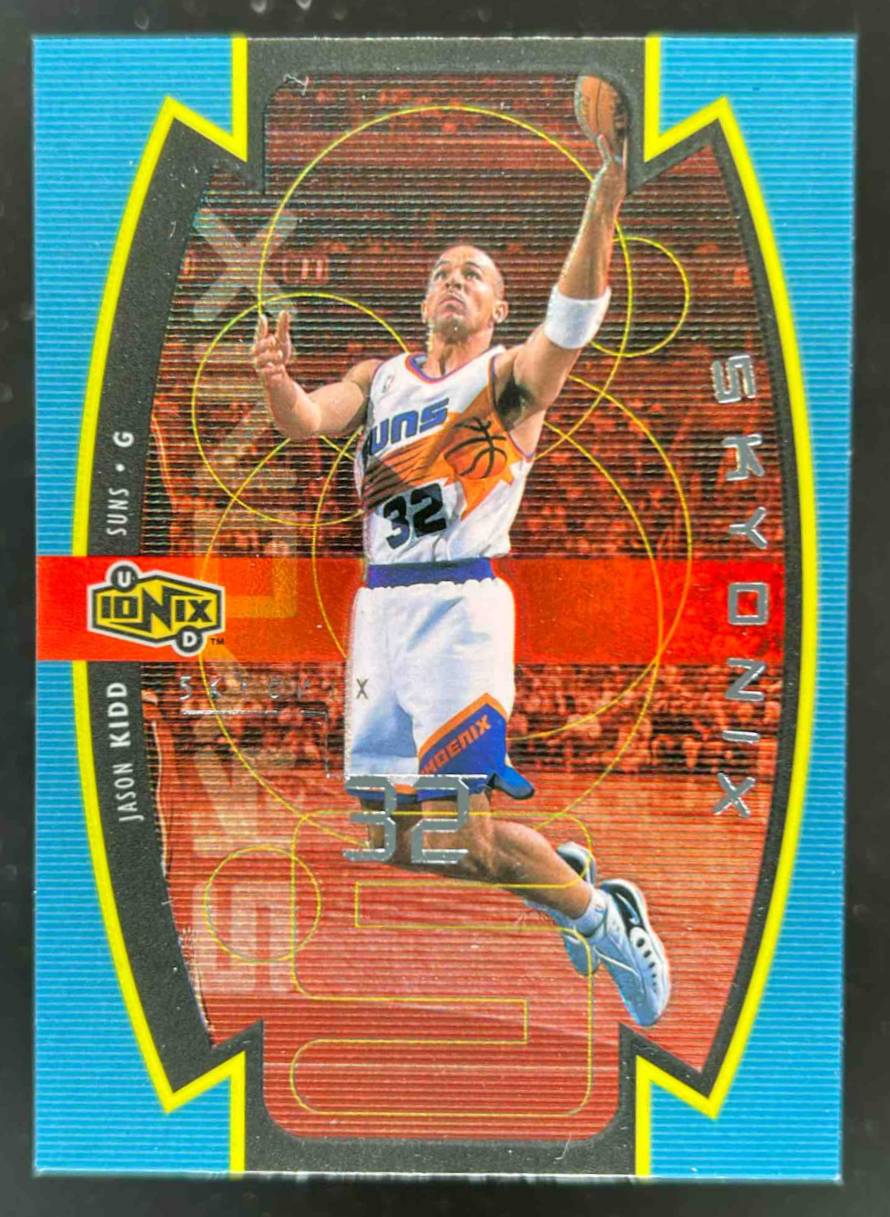Card image for 1998-99 UPPER DECK IONIX JASON KIDD SKYONIX #S4 PHOENIX SUNS