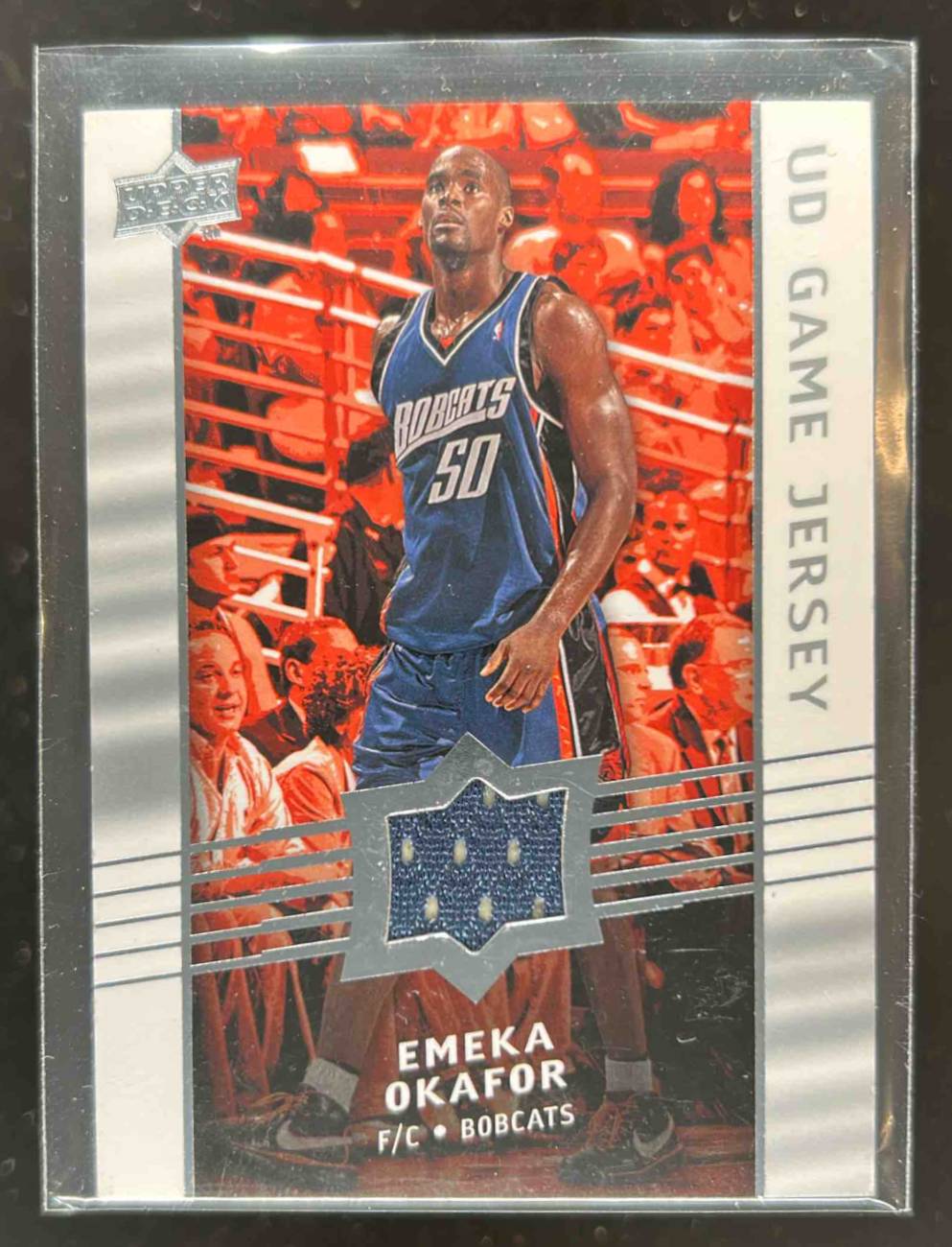 Card image for 2008-09 UPPER DECK EMEKA OKAFOR UD GAME JERSEYS #GA-EO