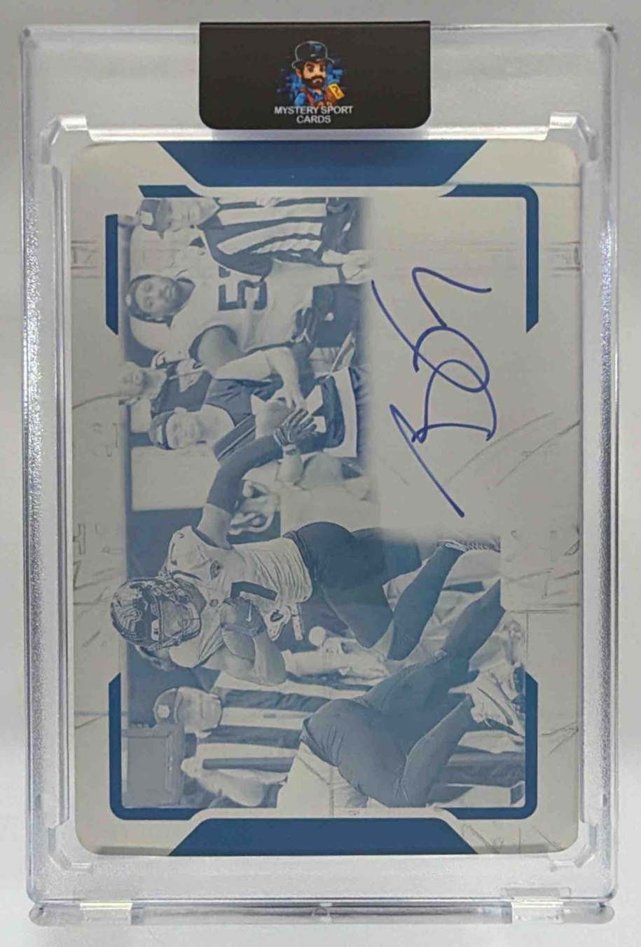 Card image for 2025 Panini National Treasures Brian Thomas Jr. Old Glory Signatures 1/1 #27 Auto Jaguars