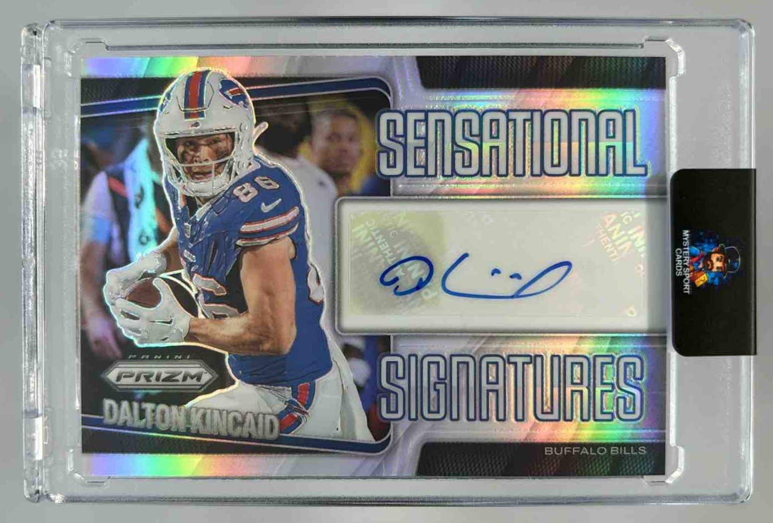 Card image for 2025 Panini Prizm Dalton Kincaid Sensational Signatures /149 #SEN-DKD Auto Bills