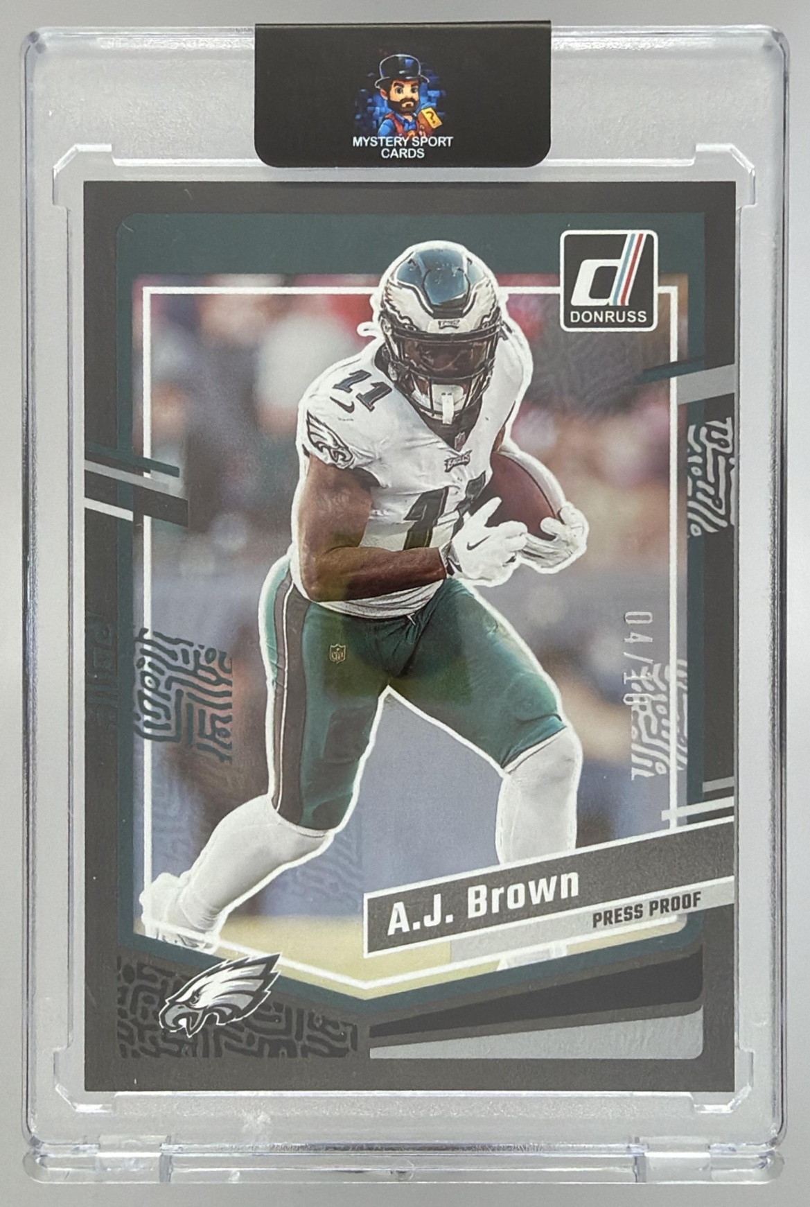 Card image for 2023 Panini Football Donruss A.J. Brown #236b VAR Philadelphia Eagles