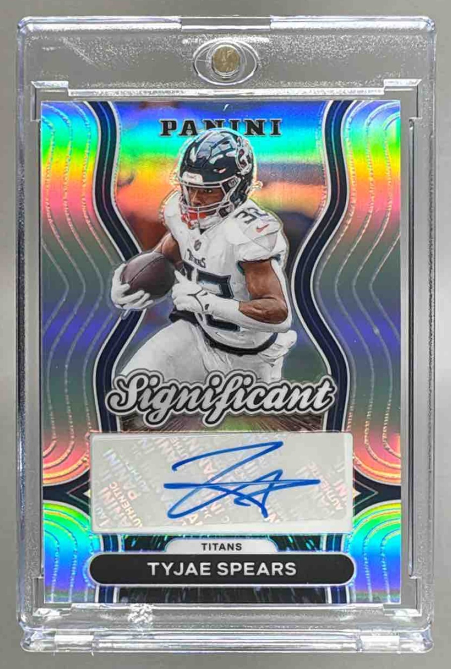 Card image for 2024 Panini Football Prizm Tyjae Spears Significant Signatures #SS-TSS Auto