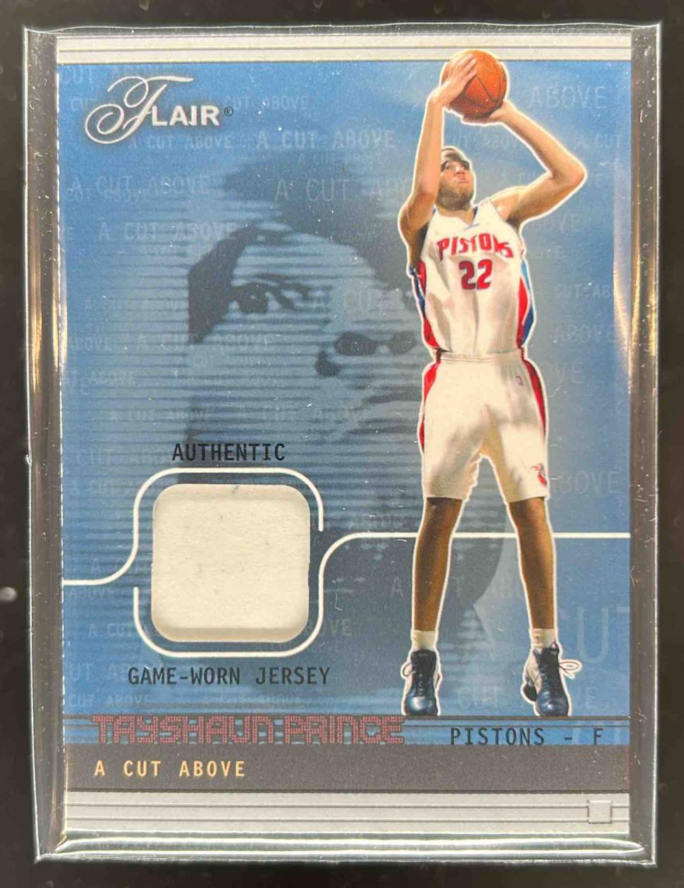 Card image for 2003 FLAIR TAYSHAUN PRINCE CUT ABOVE /500 #ACA-TP FLEER BANKRUPTCY PROOF