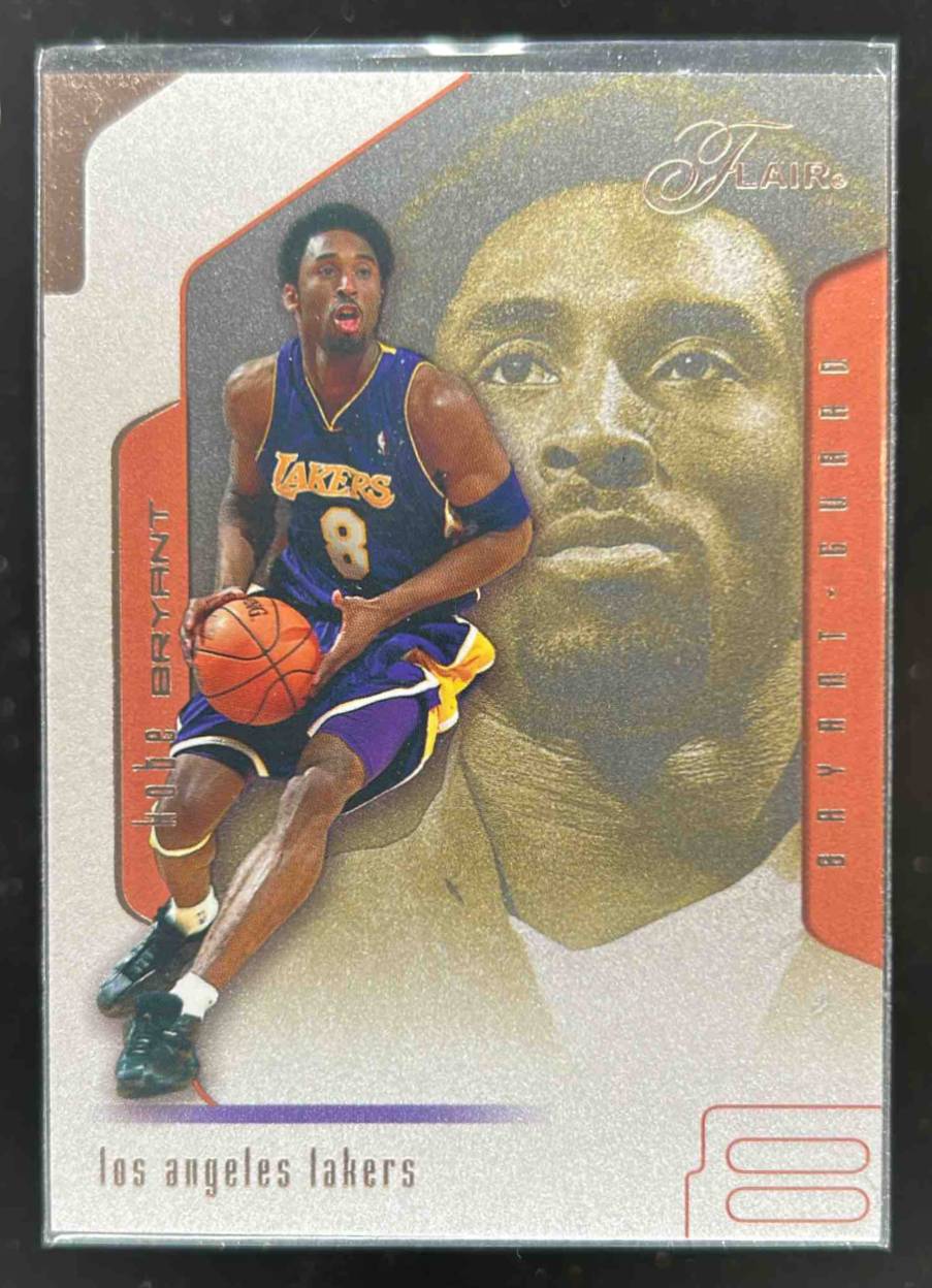 Card image for 2001-02 FLEER FLAIR KOBE BRYANT #8 LOS ANGELES LAKERS