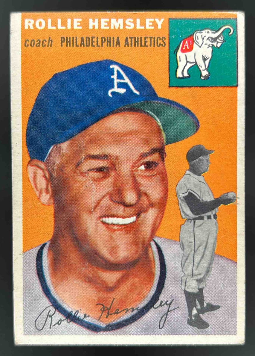 Card image for 1954 TOPPS ROLLIE HEMSLEY #143