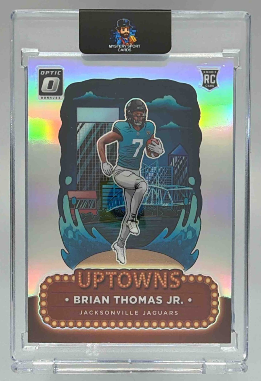 Card image for 2024 Panini Donruss Optic Brian Thomas Jr. Uptown #12 RC Jaguars