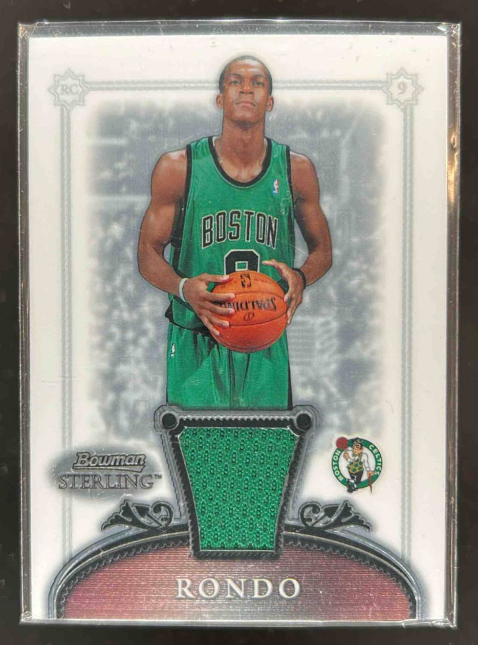 Card image for 2006-07 BOWMAN STERLING RAJON RONDO #64 MEM RC ROOKIE BOSTON CELTICS