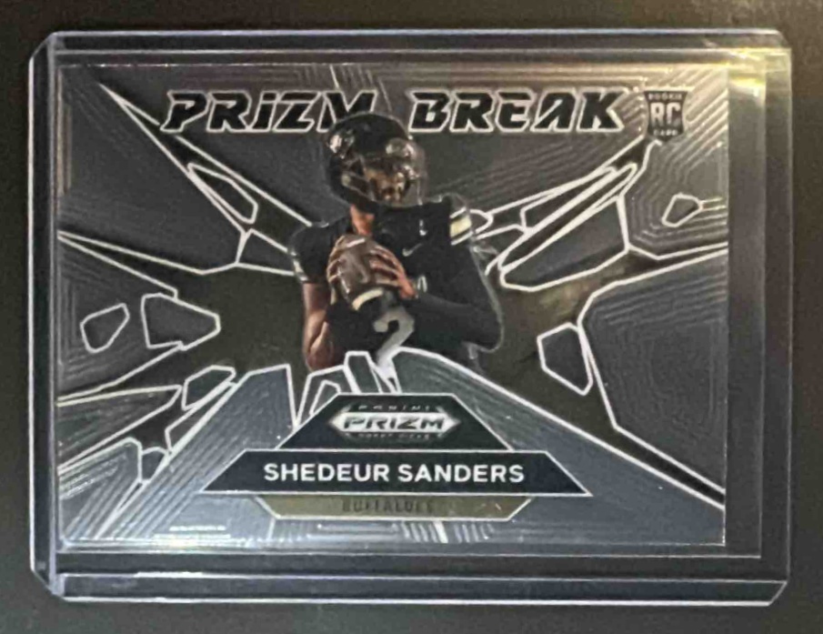 Card image for 2025 Panini Prizm Draft Picks Shedeur Sanders #20 Break Buffaloes